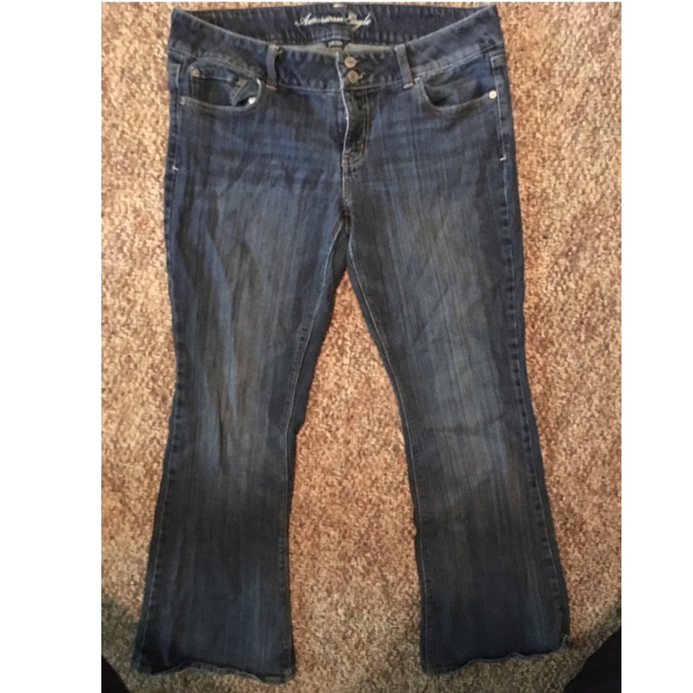 American eagle jeans size 14 short